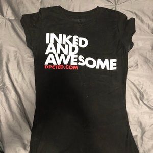 Inked and awesome t shirt